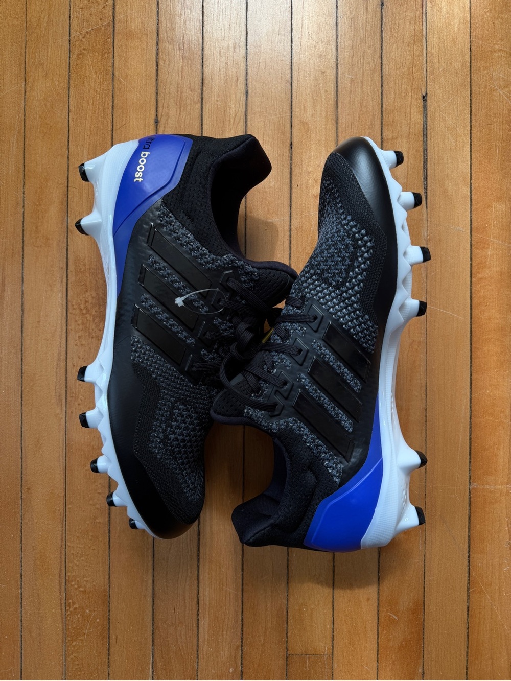 NWOT Adidas Ultraboost Football Cleats
Black/Purple Woven JP7410 Men's Sz. 11